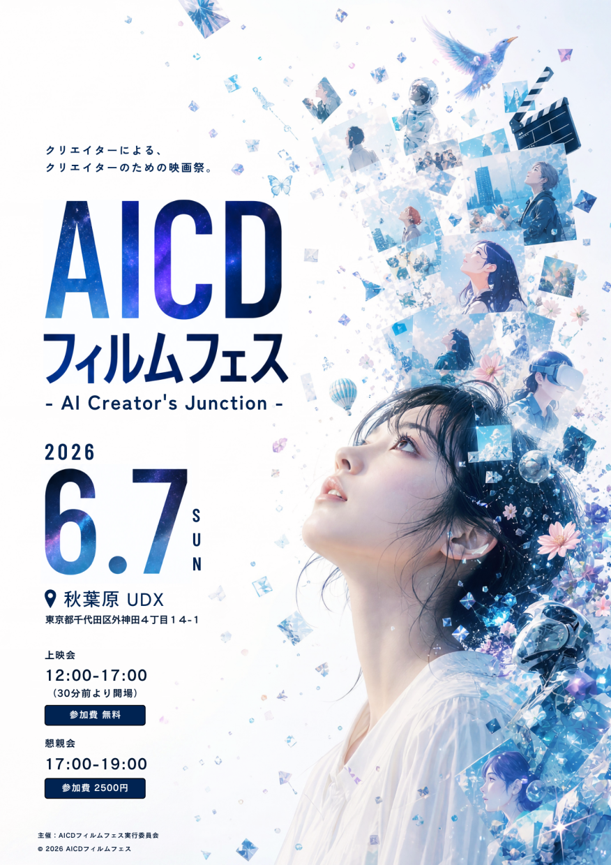 AICDフィルムフェス キービジュアル